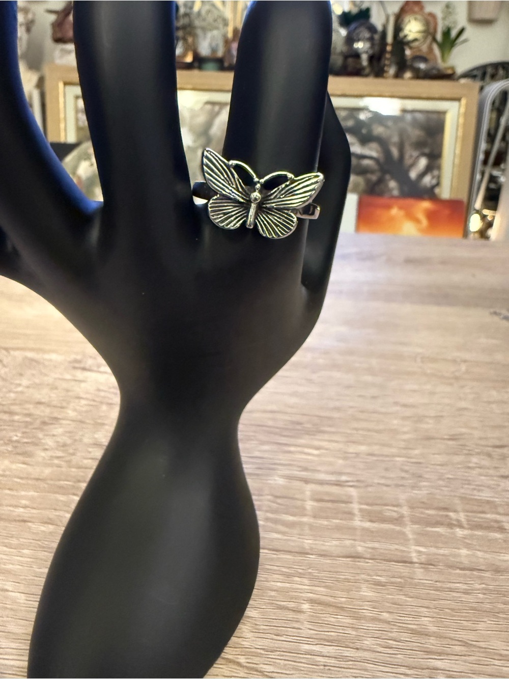 Stainless Steel Butterfly ring